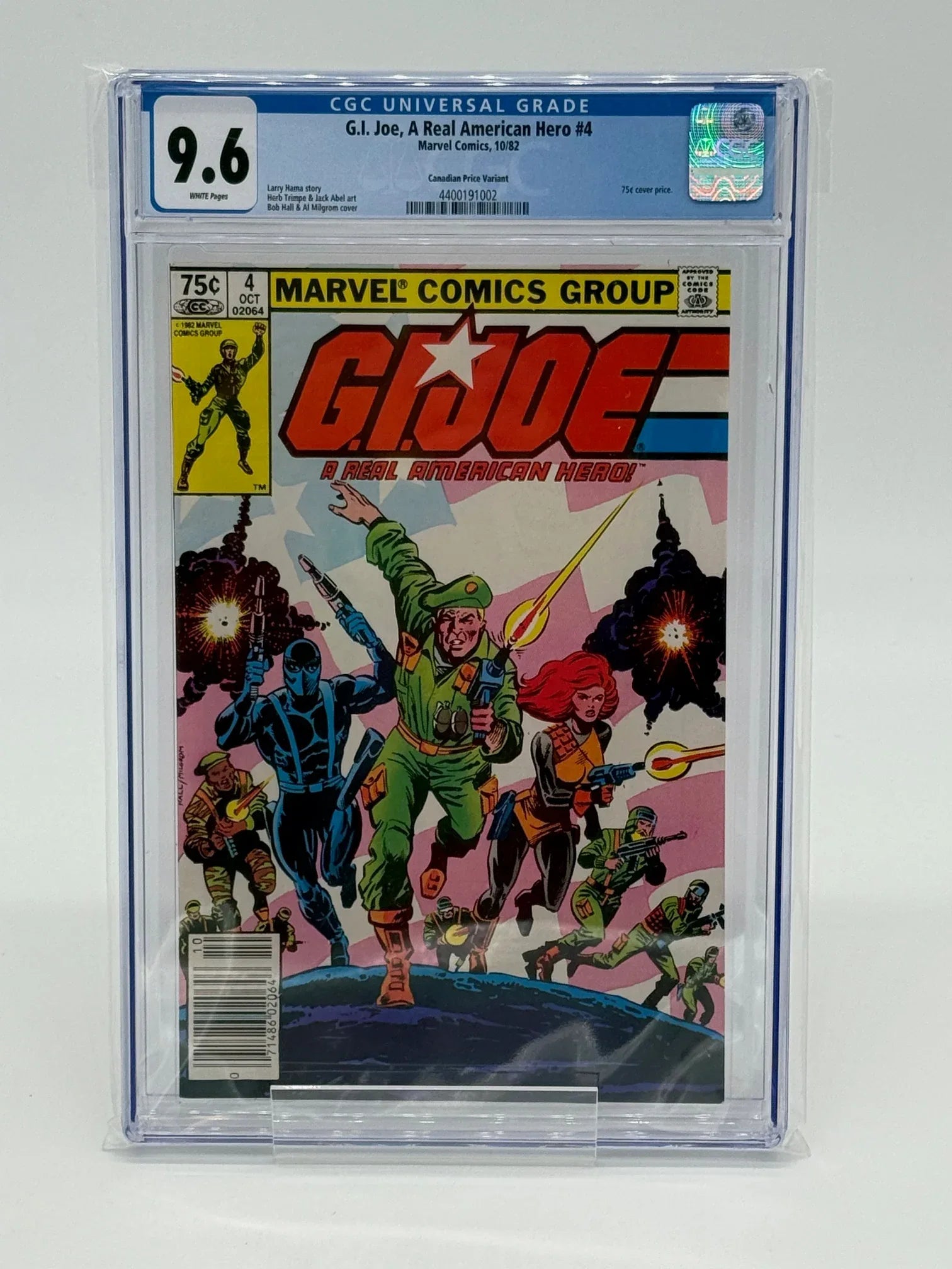 GI Joe #4 - CGC 9.6 - Canadian Price Variant - Kang's Collectibles
