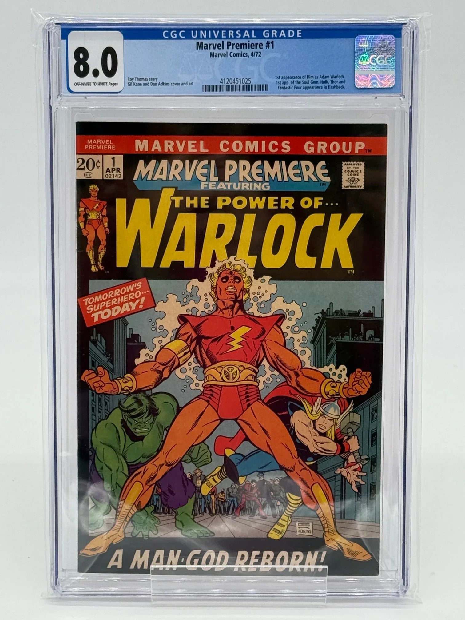 Marvel Premiere #1 - CGC 8.0 - Kang's Collectibles