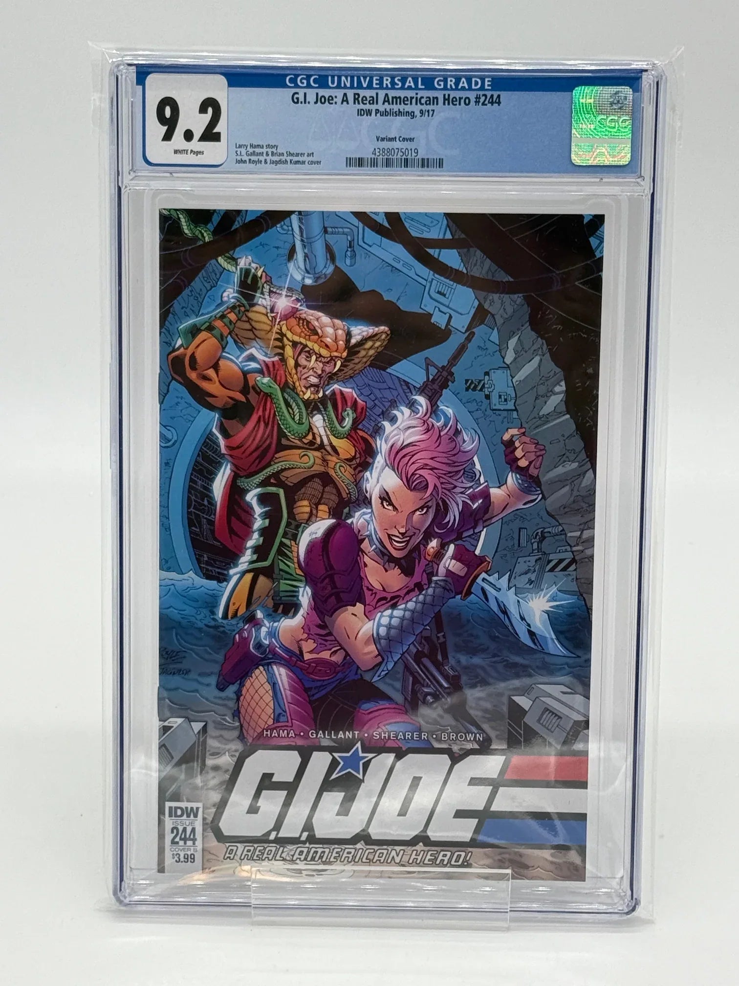 GI Joe #244 - CGC 9.2 - Kang's Collectibles