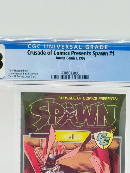 Crusade of Comics Presents Spawn #1 - CGC 9.8 - Kang's Collectibles
