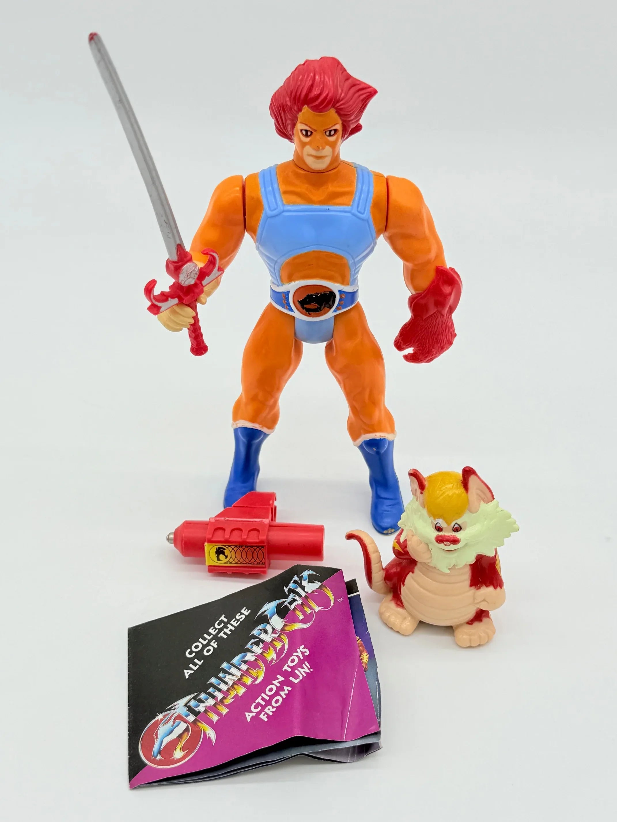 1985 LJN Thundercats - Lion O w/Snarf - Kang's Collectibles