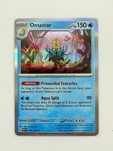 Omastar - HOLO #139 - Kang's Collectibles