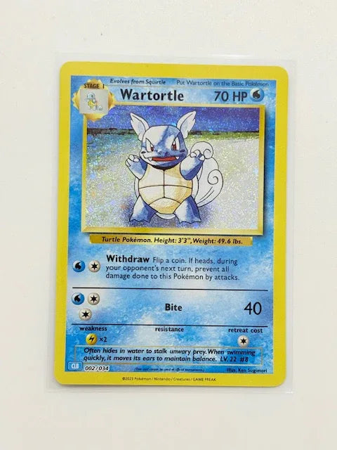 Wartortle - HOLO #002 - Kang's Collectibles