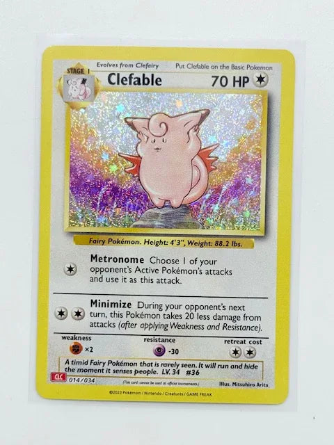 Clefable. - HOLO #014 - Kang's Collectibles