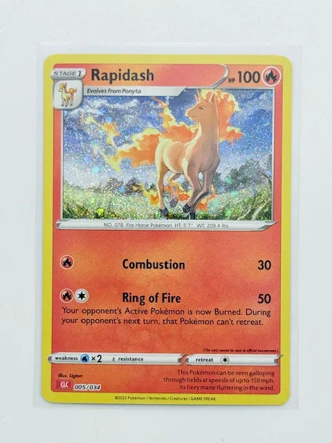 Rapidash. - HOLO #005 - Kang's Collectibles