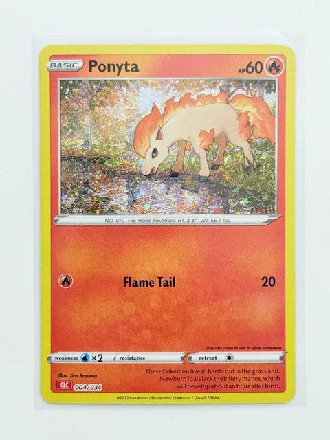 Ponyta. - HOLO #004 - Kang's Collectibles