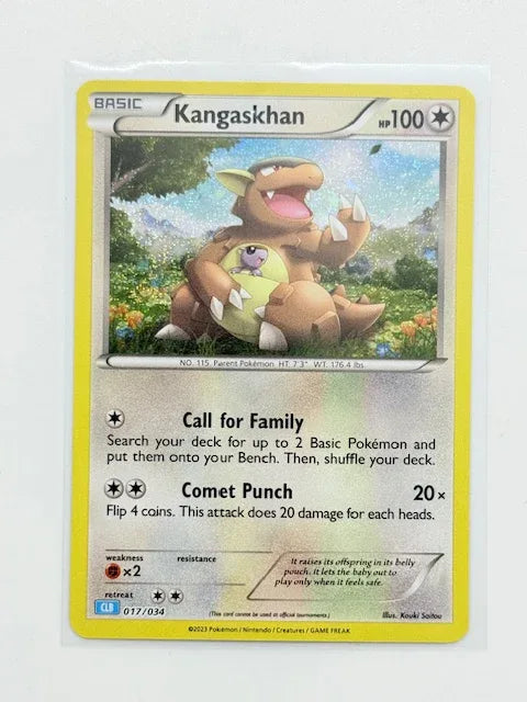 Kangaskhan. - HOLO #017 - Kang's Collectibles