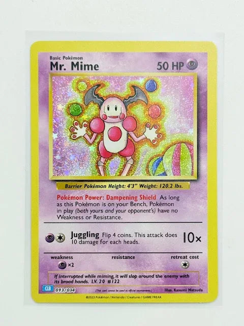 Mr Mime. - HOLO #013 - Kang's Collectibles