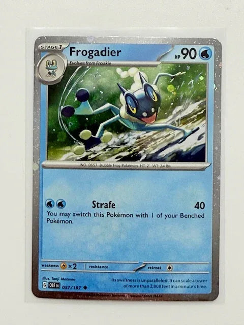Frogadier - Cosmos HOLO #057 - Kang's Collectibles
