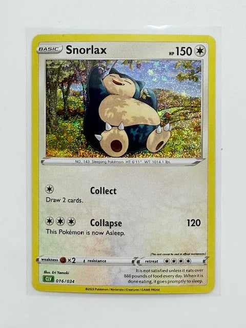 Snorlax - HOLO #016 - Kang's Collectibles