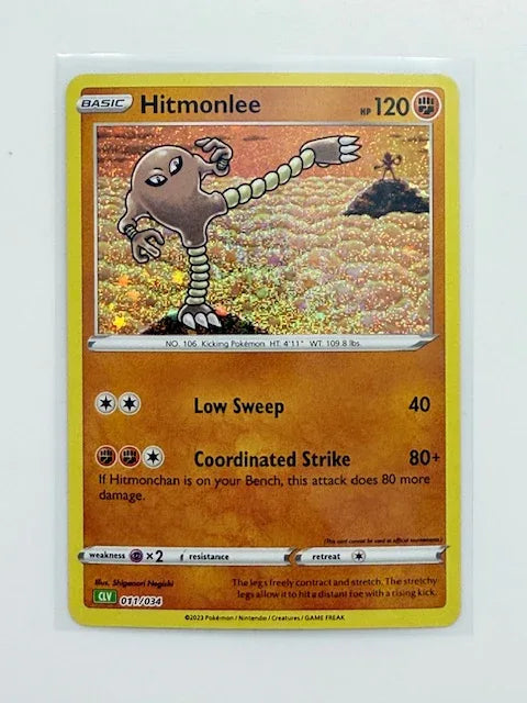 Hitmonlee - HOLO #011 - Kang's Collectibles
