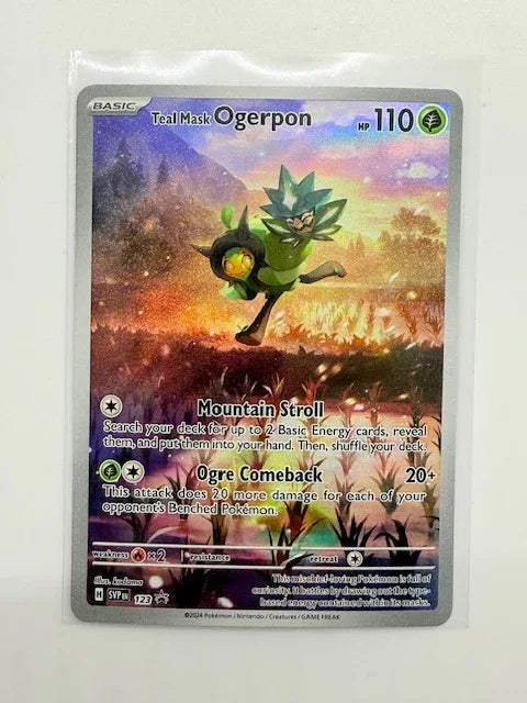 Teal Mask Ogerpon. #123 Promo - Kang's Collectibles