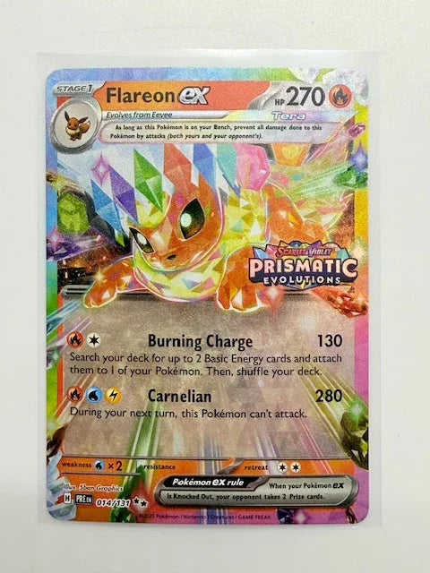 Flareon EX. STAMPED #014 - Kang's Collectibles