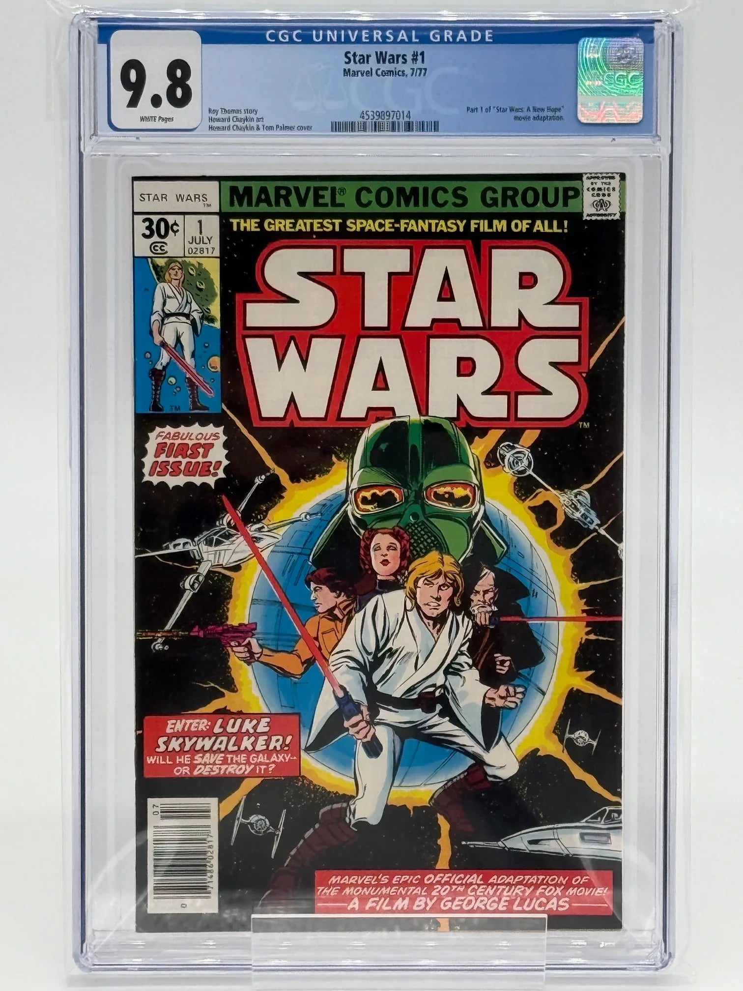 Star Wars #1 Newsstand (1977) CGC 9.8 - Kang's Collectibles
