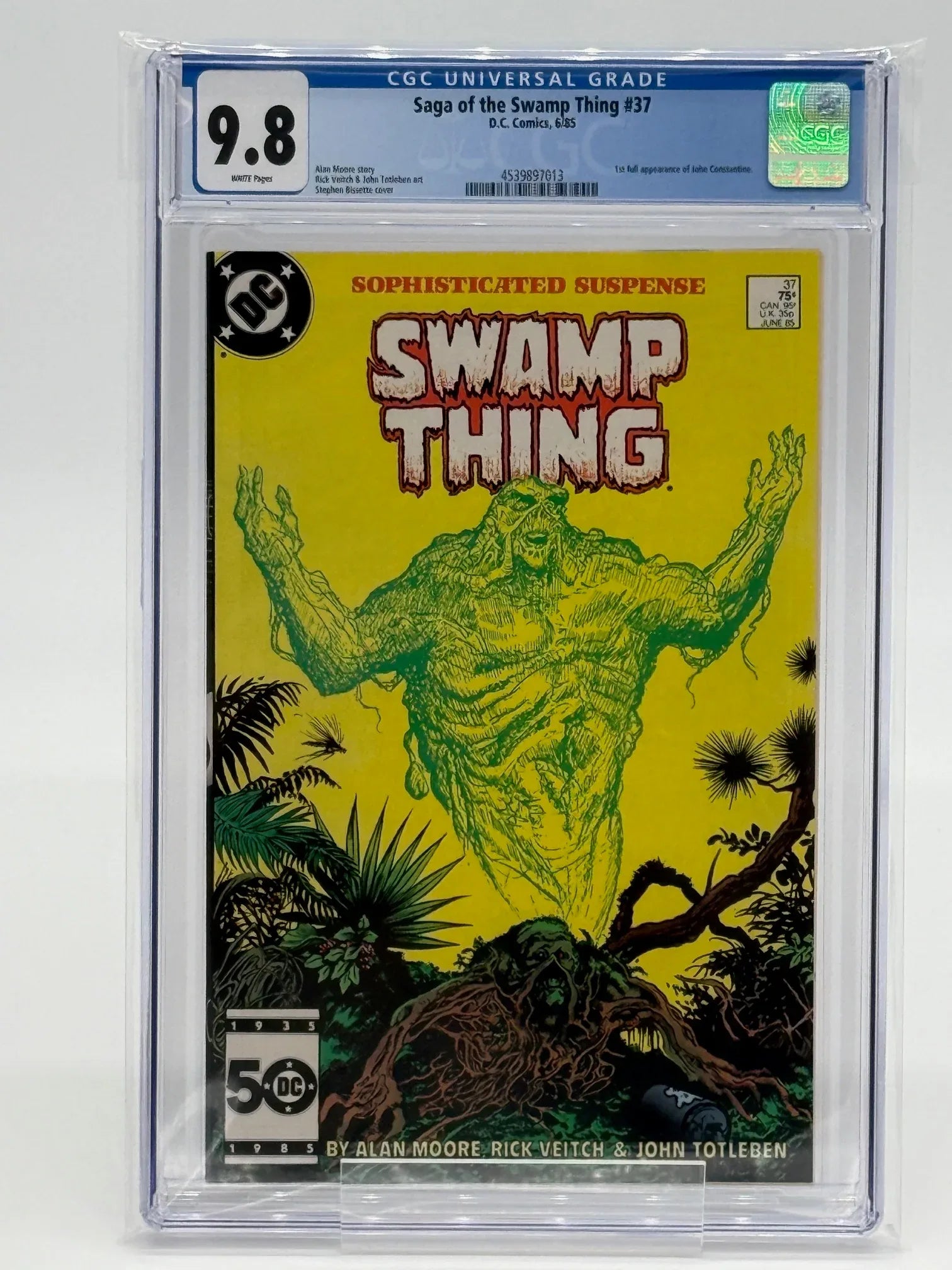 Saga of the Swamp Thing #37 CGC 9.8 - Kang's Collectibles