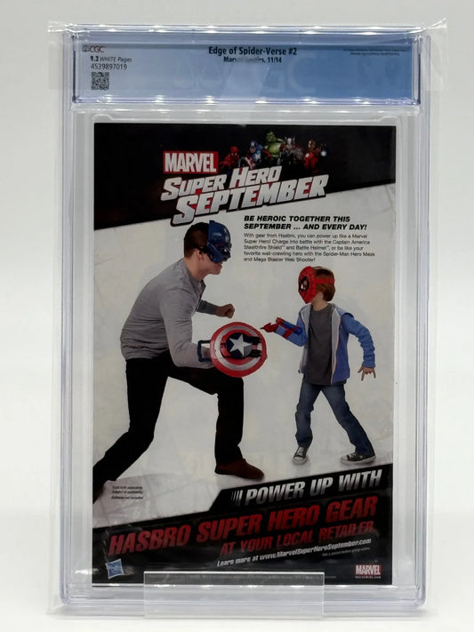 Edge of Spider-Verse #2 CGC 9.2 - Kang's Collectibles