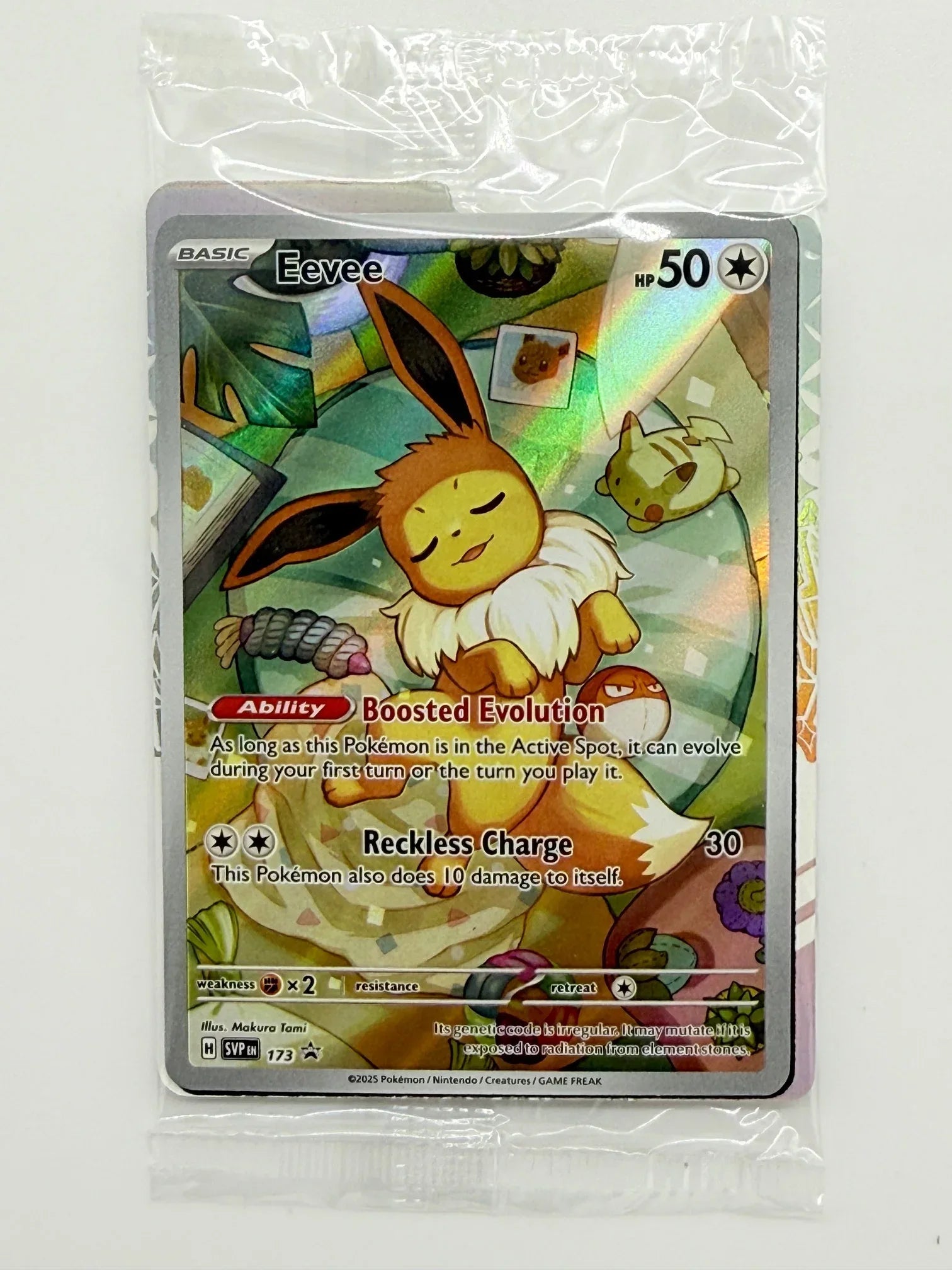 SEALED Eevee #173 PROMO - Prismatic Evolutions ETB - Kang's Collectibles