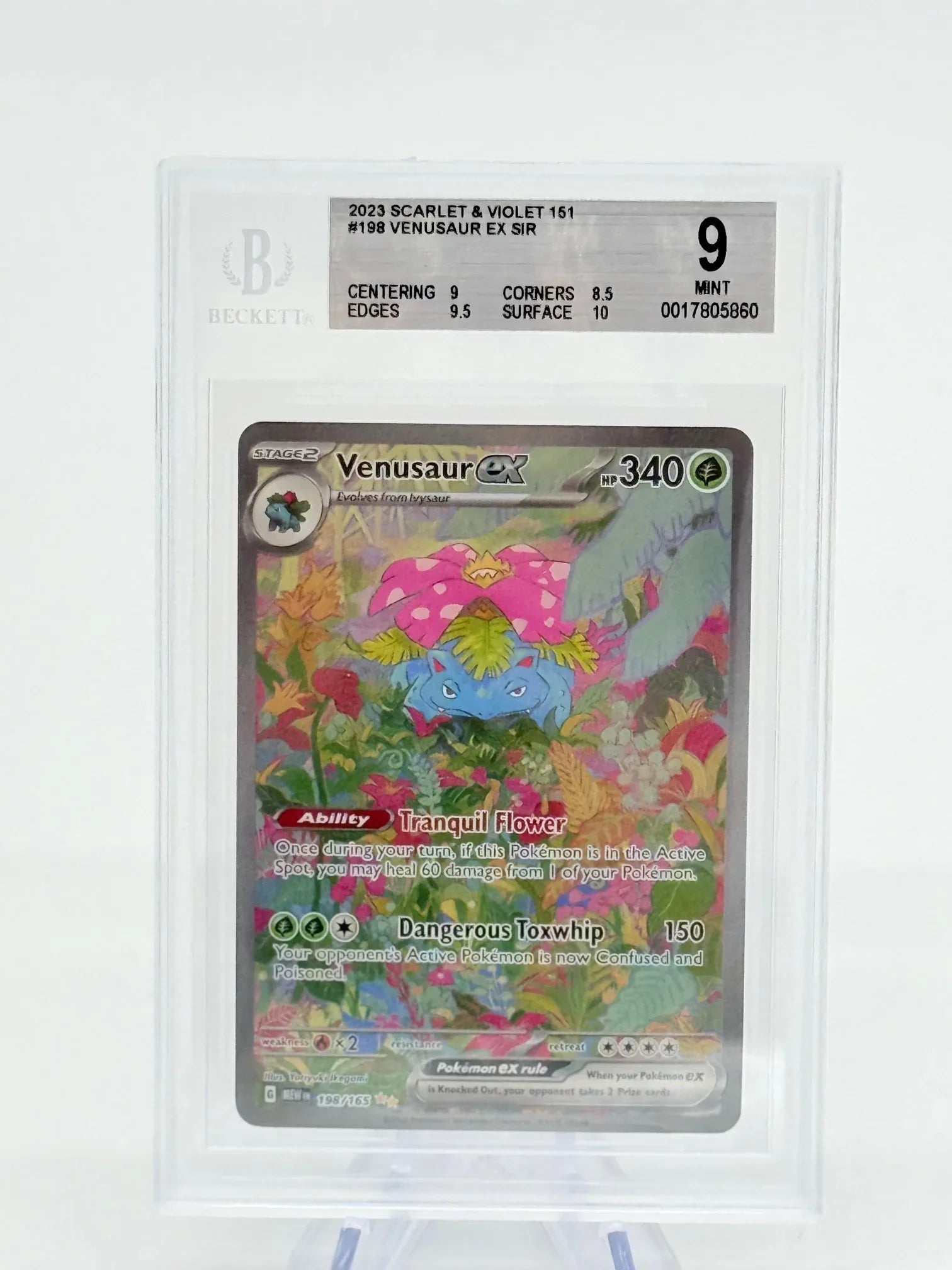 BGS 9 - Venusaur EX #198 - Kang's Collectibles