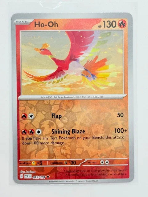 Ho-Oh. - Reverse Holo #019 - Kang's Collectibles
