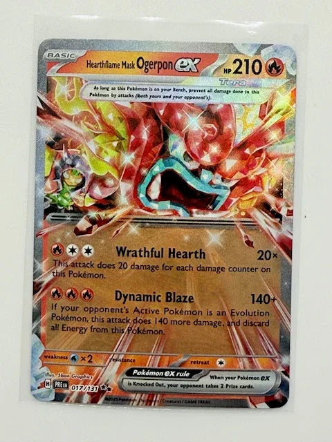Cornerstone Mask Ogerpon EX. #058 - Kang's Collectibles