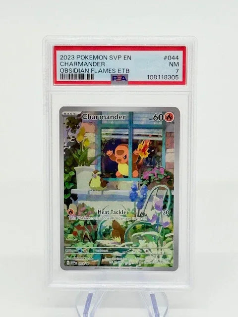 PSA 7 - Charmander #044 - Kang's Collectibles