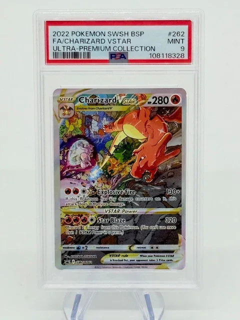 PSA 9 - Charizard VStar #262 - Kang's Collectibles