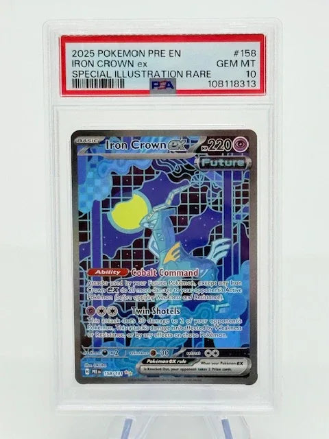 PSA 10 - Iron Crown EX SIR #158 - Kang's Collectibles