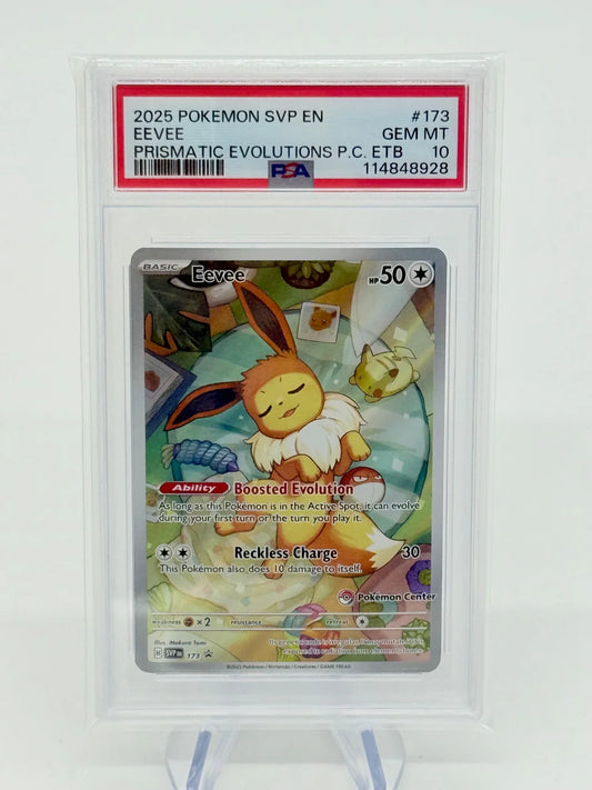 PSA 10 - Eevee #173 Pokemon Center - Kang's Collectibles