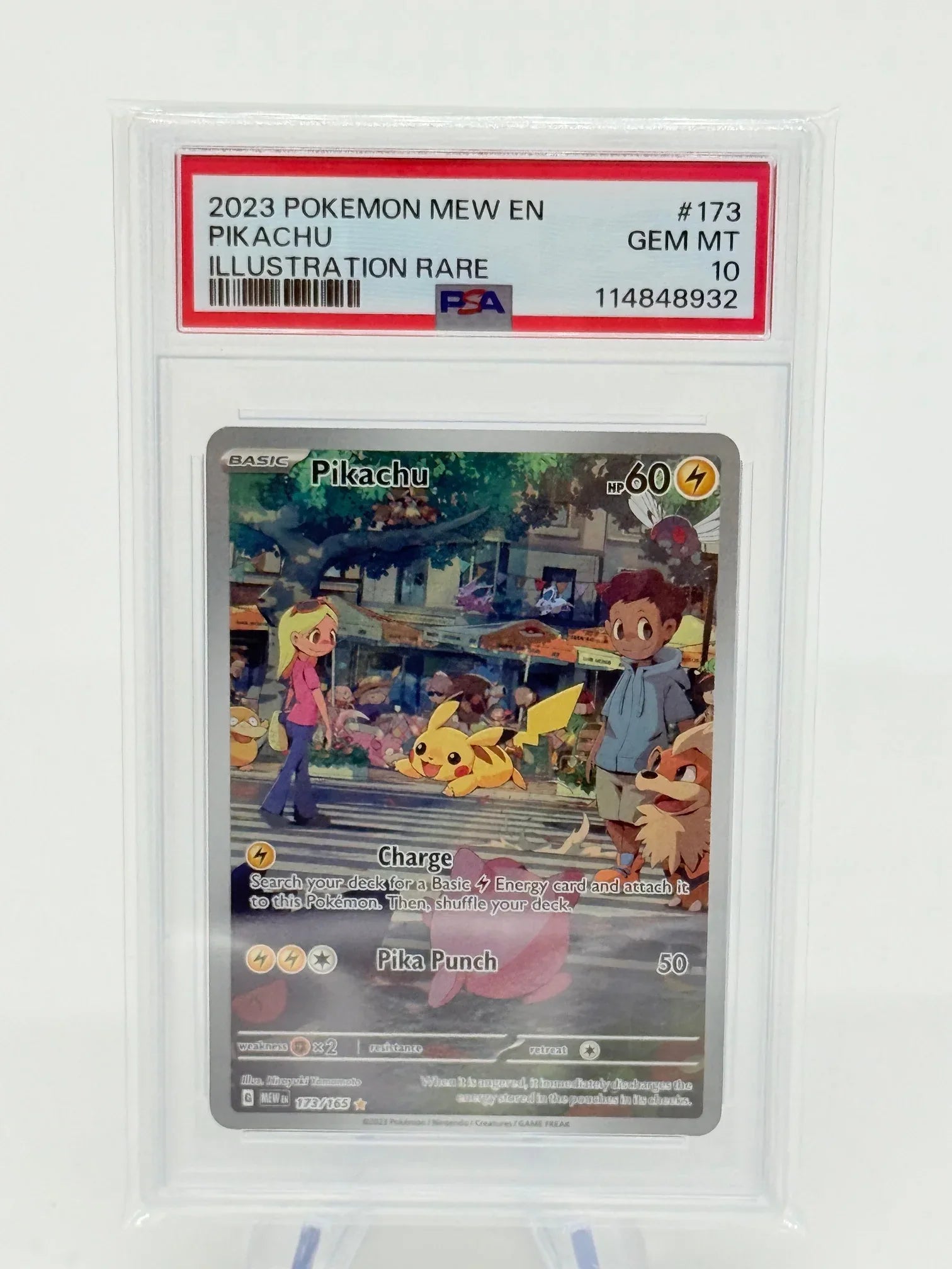 PSA 10 - Pikachu #173 - Kang's Collectibles