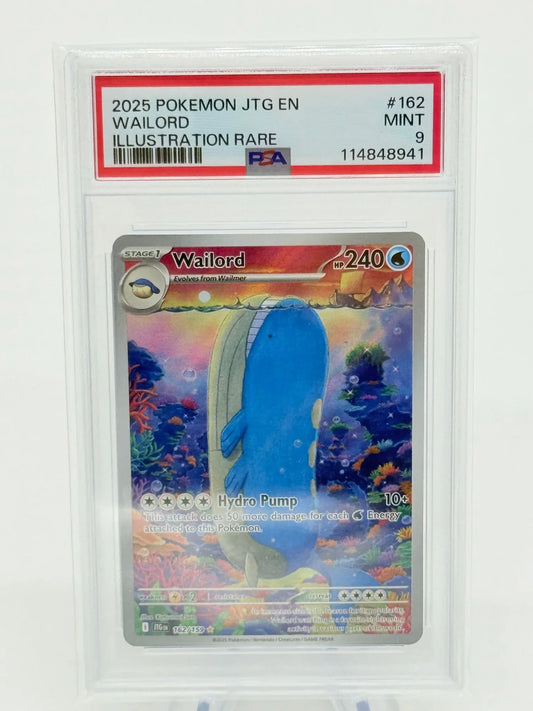 PSA 9 - Wailord #162 - Kang's Collectibles