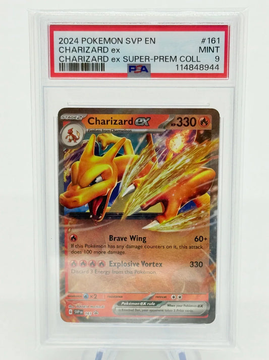 PSA 9 - Charizard ex #161 - Kang's Collectibles