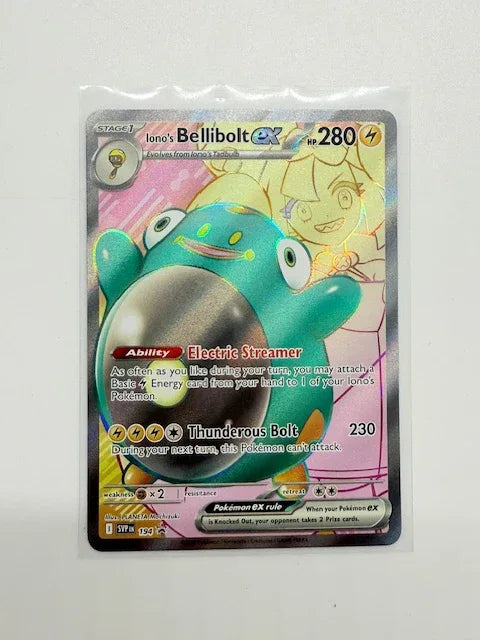 Iono's Bellibolt ex #194 PROMO - Kang's Collectibles