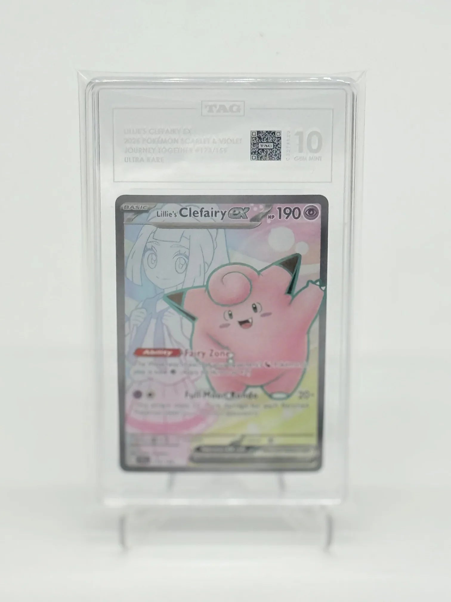 TAG 10 - Lillie's Clefairy Ex #173 - Kang's Collectibles
