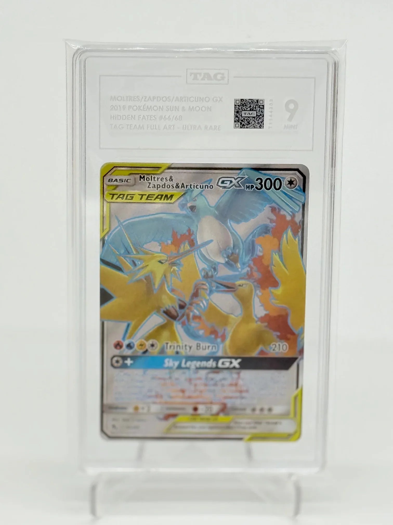 TAG 9 - Moltres, Zapdos, Articuno GX #66 - Kang's Collectibles
