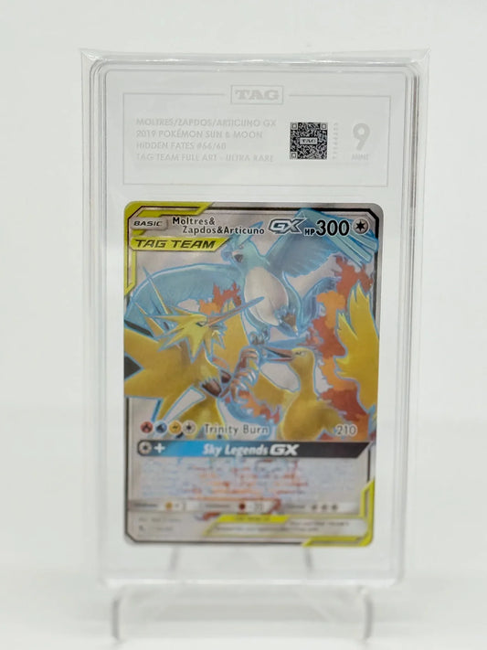TAG 9 - Moltres, Zapdos, Articuno GX #66 - Kang's Collectibles