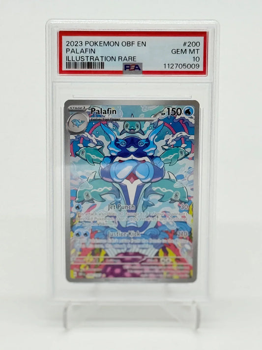 PSA 10 - Palafin #200 - Kang's Collectibles