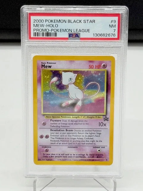 PSA 7 - Mew Promo #9 - Kang's Collectibles
