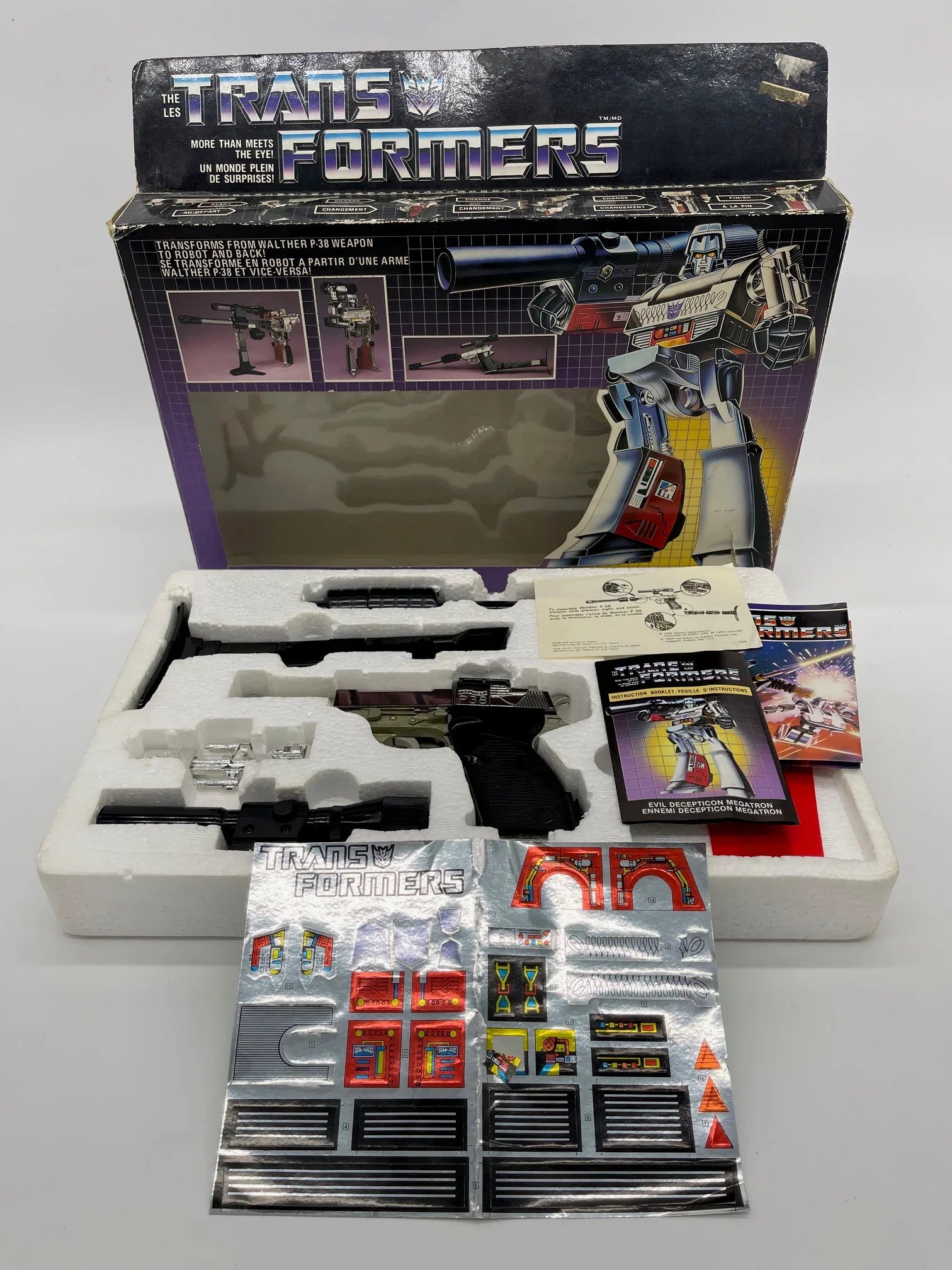 G1 Megatron - Complete MIB - Kang's Collectibles