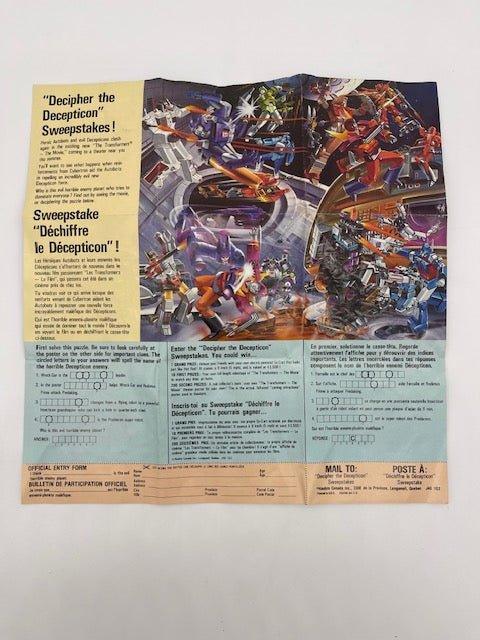 G1 Transformer Glow in the Dark Poster - Kang's Collectibles