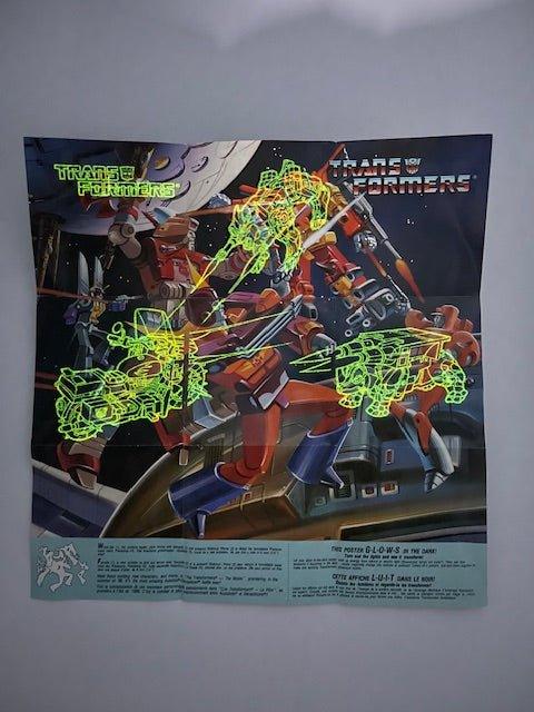 G1 Transformer Glow in the Dark Poster - Kang's Collectibles