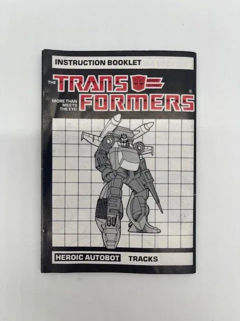 G1 Tracks Instructions - Kang's Collectibles