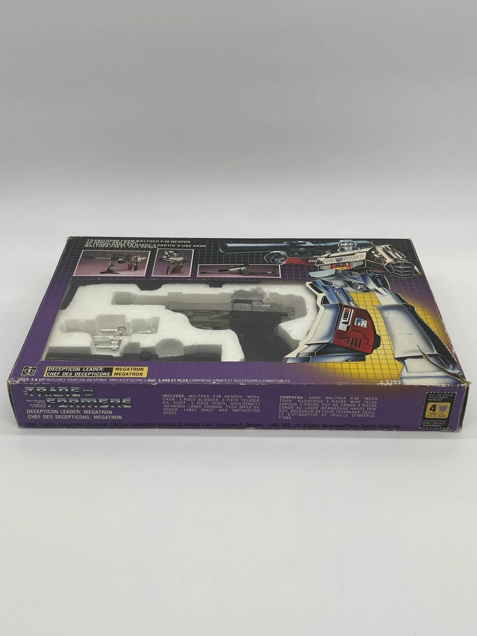 G1 Megatron - Complete MIB - Kang's Collectibles