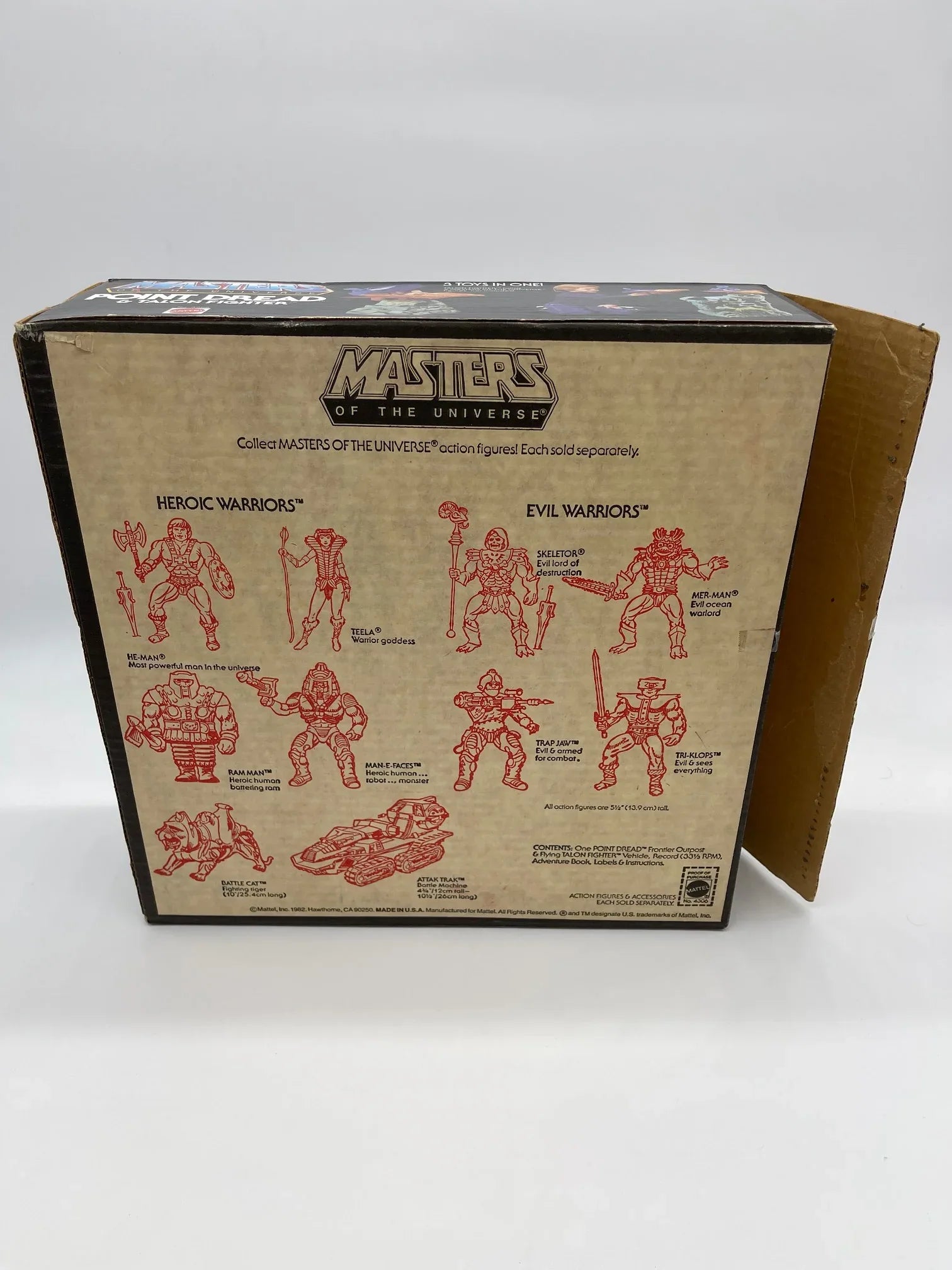 Vintage MOTU Point Dread - Kang's Collectibles