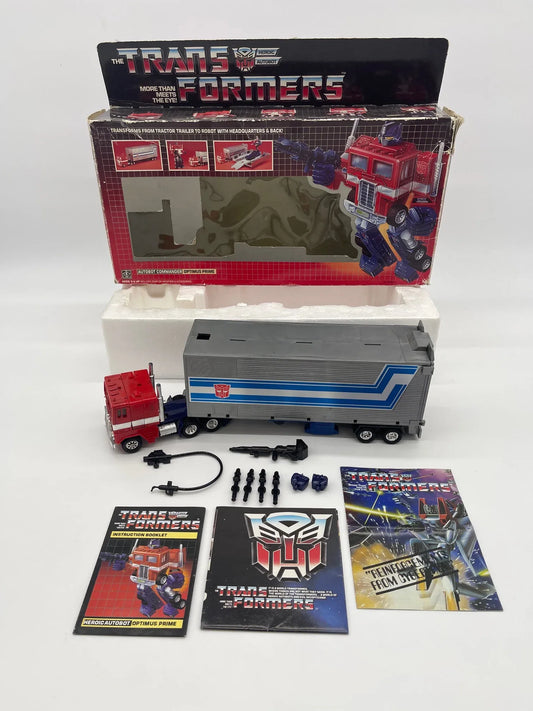 G1 Optimus Prime - Rare Light Blue Variant - Kang's Collectibles