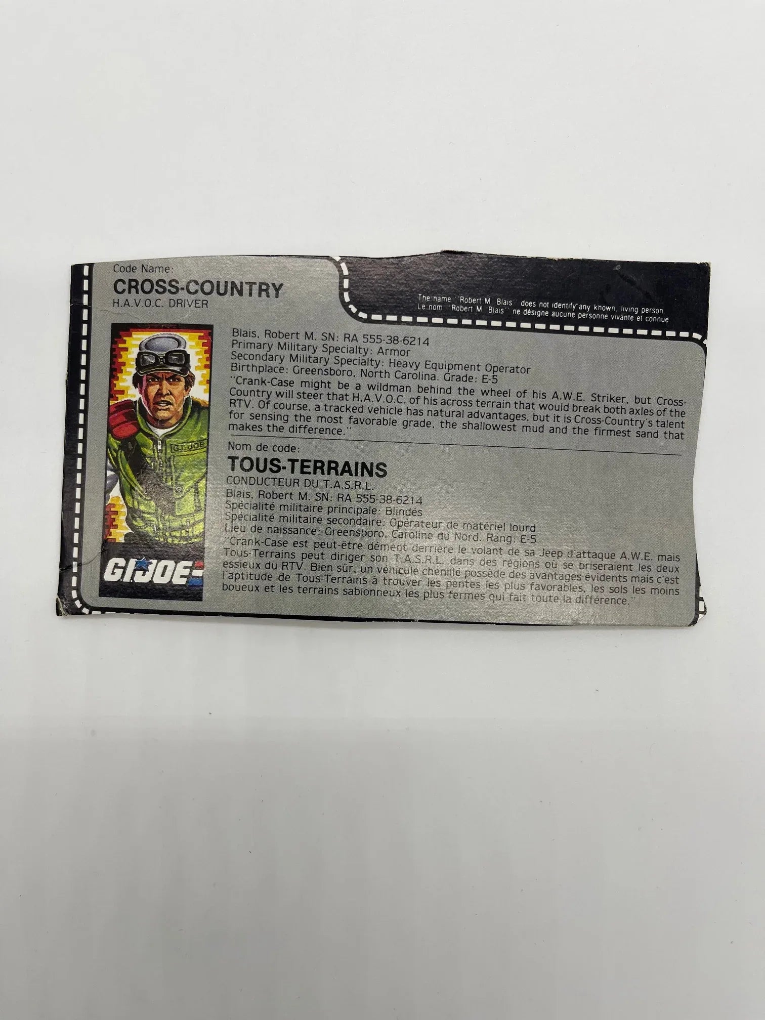 Cross Country File Card - Kang's Collectibles