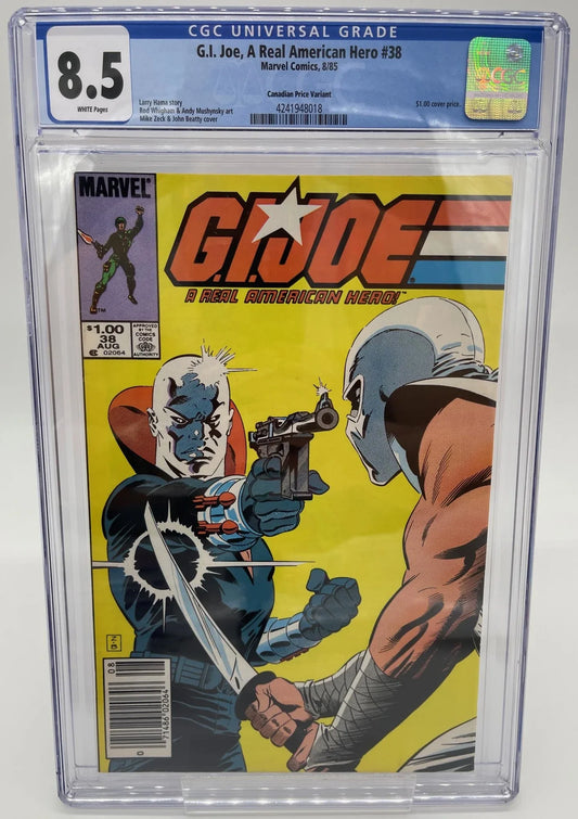 GI Joe #38 CGC 8.5 - Kang's Collectibles