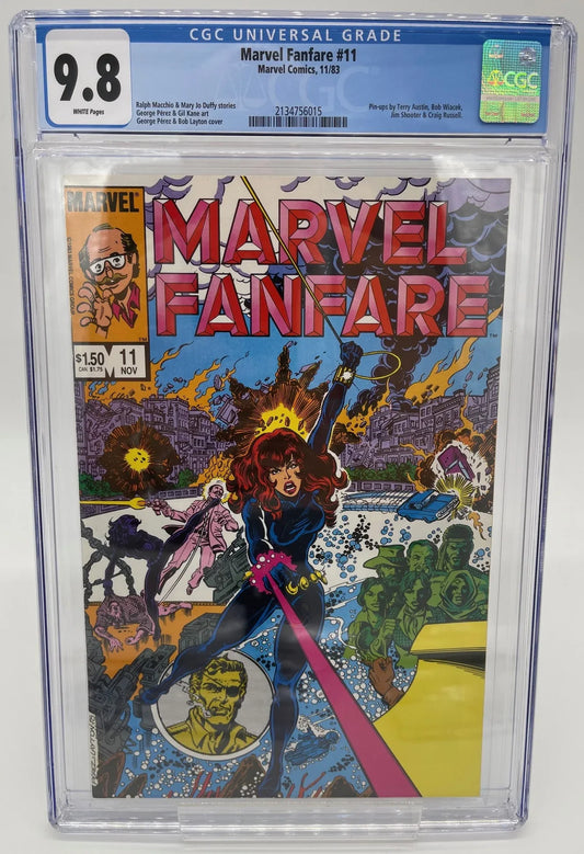 Marvel Fanfare #11 - CGC 9.8 - Kang's Collectibles