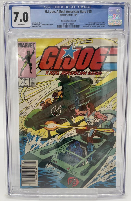 GI Joe #25 - CGC 7.0 - Kang's Collectibles