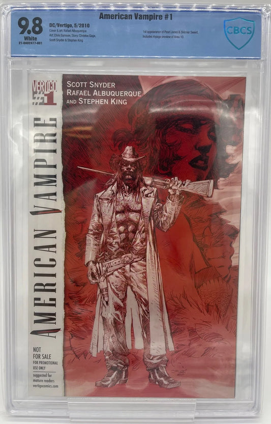 American Vampire #1 - CBCS 9.8 - Kang's Collectibles