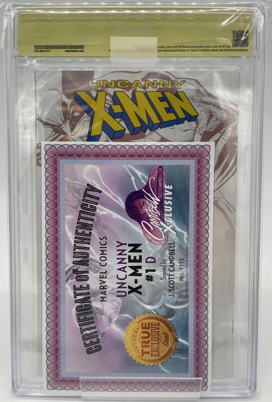Uncanny X-Men #1 - CBCS 9.8 - Kang's Collectibles